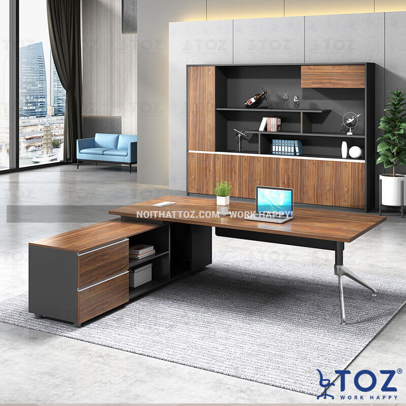 #5 mẫu bàn văn phòng cao cấp hiện đại nhất | Nội thất TOZ - 1