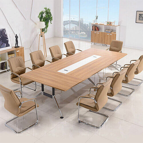 Bạn cũng có thể chọn những chiếc bàn họp văn phòng theo mẫu BHL-03