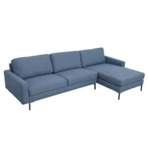 Sofa nỉ thanh lịch và hiện đại, tạo cảm giác dễ chịu