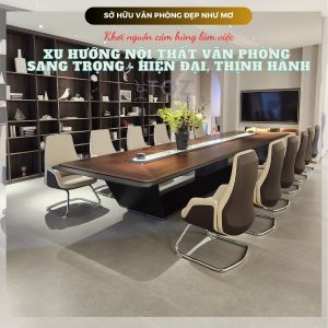 Mẫu Bàn Họp Hiện Đại và Mẫu Bàn Họp Văn Phòng Sự Lựa Chọn Thông Minh cho Không Gian Họp Nhỏ 3